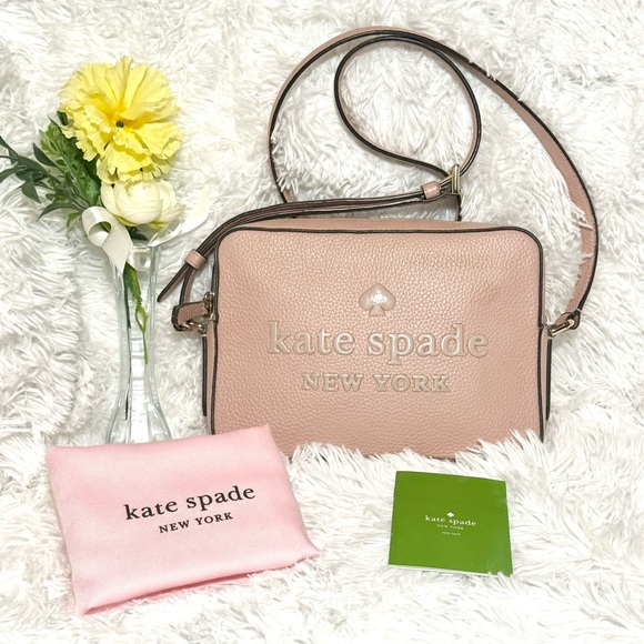 Like 🆕 Kate spade | Sienne Logo Camera Bag, pink - Picture 2 of 16